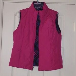 Sjb Active Vibrant Pink Women's Quilted Vest